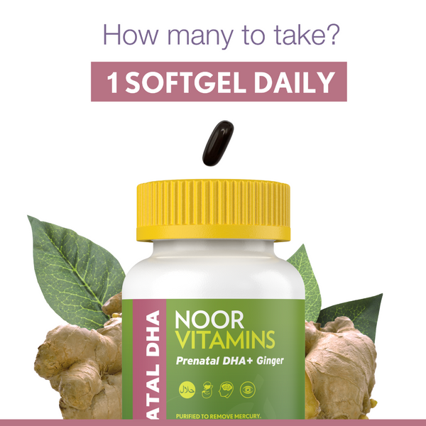 Prenatal Vitamins DHA + Ginger