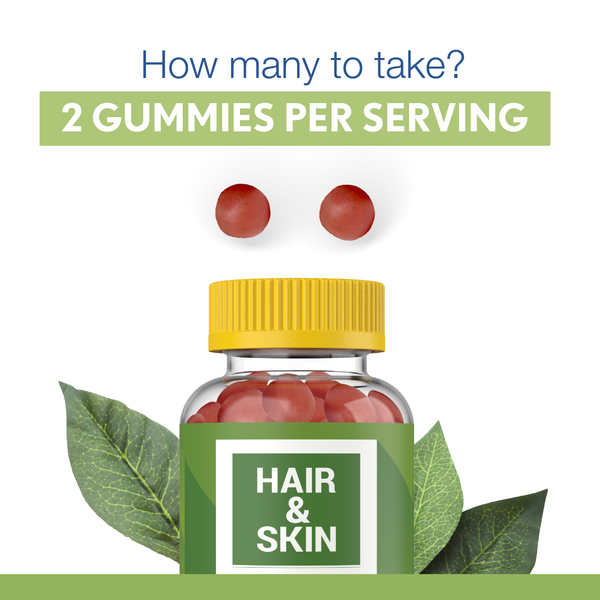 Beauty Bundle- Hair & Skin Gummy Bundle Vitamin