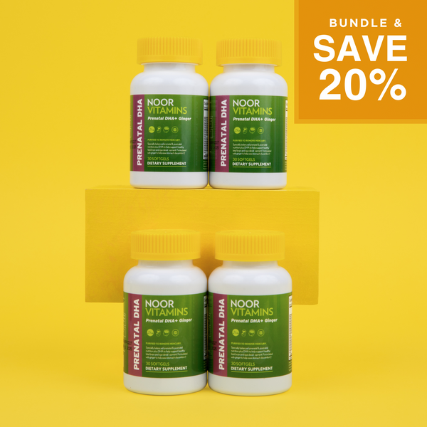 Mom Bundle- Prenatal Vitamins DHA + Ginger Softgel Vitamins