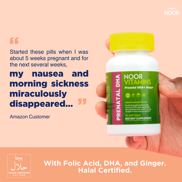 Prenatal Vitamins DHA + Ginger